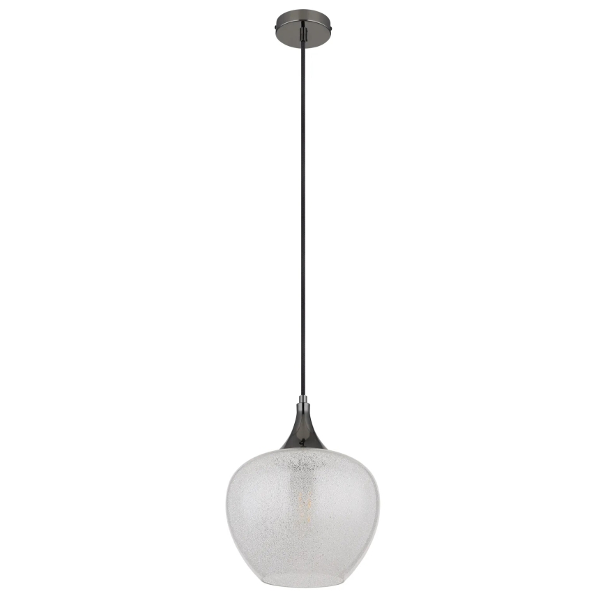 Globo - Luster na sajli 1xE27/40W/230V pr. 24 cm bijela/antracit