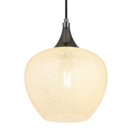 Globo - Luster na sajli 1xE27/40W/230V pr. 24 cm bijela/antracit