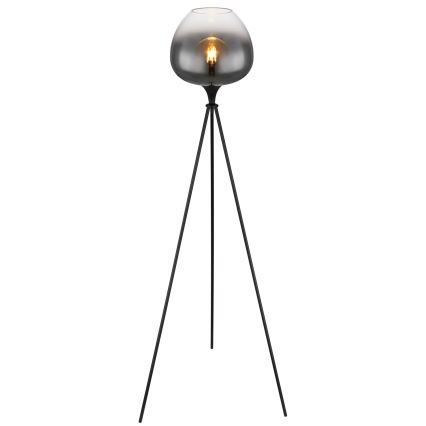 Globo - Podna lampa 1xE27/60W/230V crna