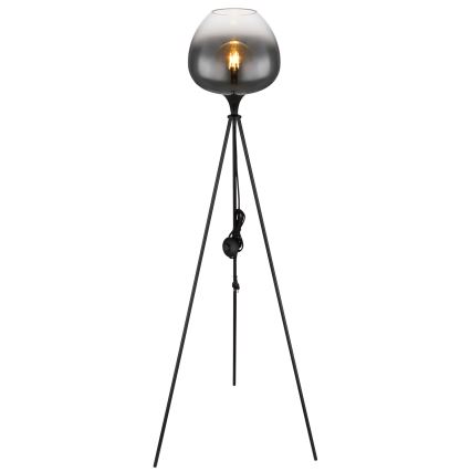 Globo - Podna lampa 1xE27/60W/230V crna