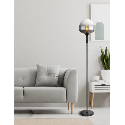 Globo - Podna svjetiljka 1xE27/40W/230V crna