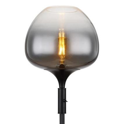 Globo - Podna svjetiljka 1xE27/40W/230V crna