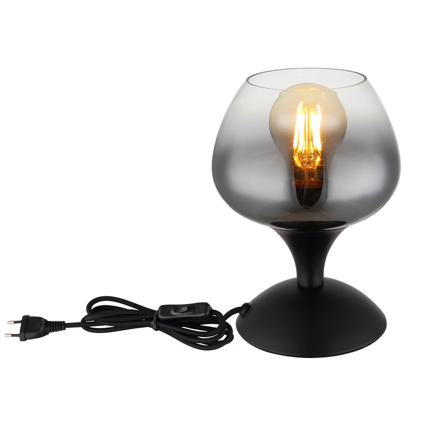 Globo - Stolna lampa 1xE27/40W/230V crna