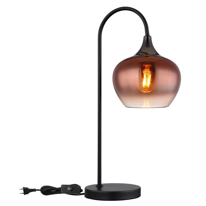 Globo - Stolna lampa 1xE27/40W/230V bakrena