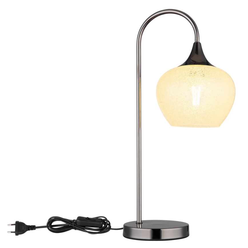 Globo - Stolna lampa 1xE27/40W/230V bijela/antracit