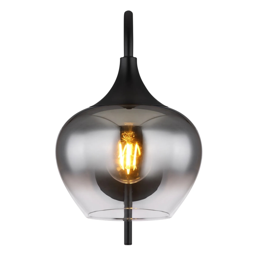 Globo - Zidna lampa 1xE27/40W/230V crna