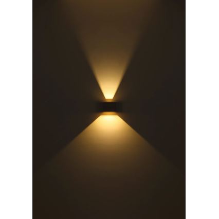 Globo - LED Zidna svjetiljka LED/8W/230V smeđa