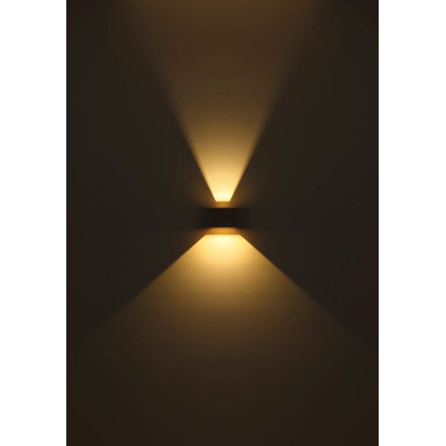 Globo - LED Zidna svjetiljka LED/8W/230V smeđa