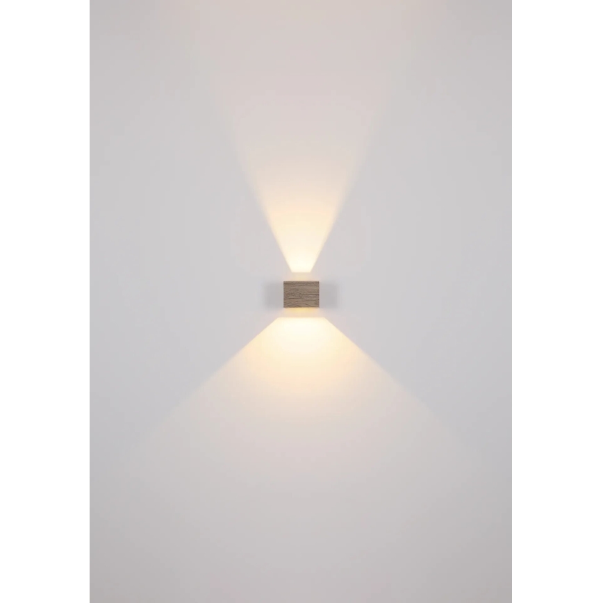 Globo - LED Zidna svjetiljka LED/8W/230V smeđa