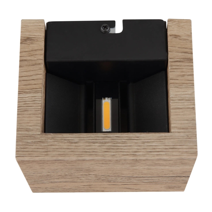 Globo - LED Zidna svjetiljka LED/8W/230V smeđa