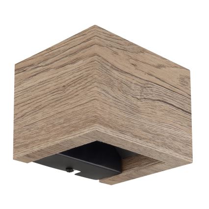 Globo - LED Zidna svjetiljka LED/8W/230V smeđa