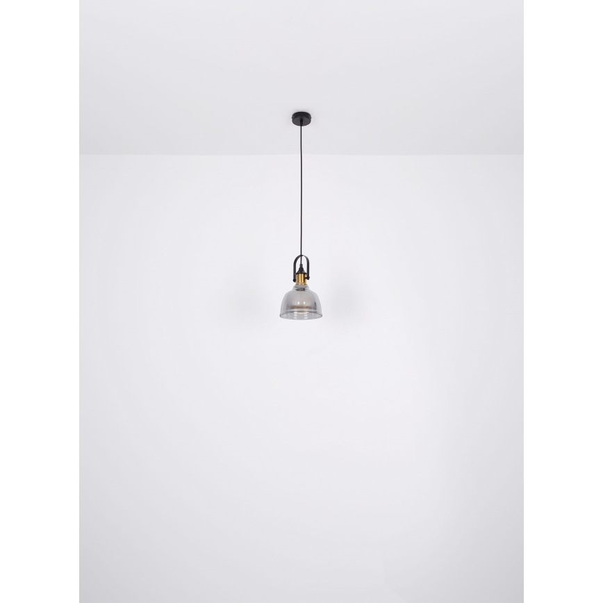 Globo - Luster na sajli 1xE27/60W/230V pr. 30 cm