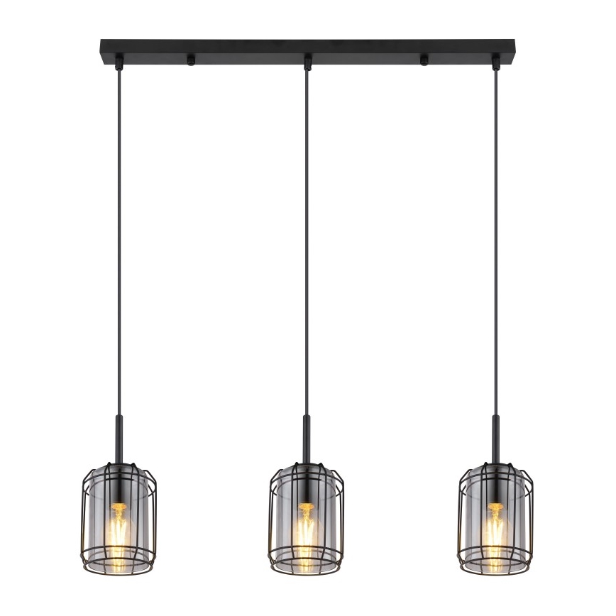 Globo - Luster na sajli 3xE27/60W/230V