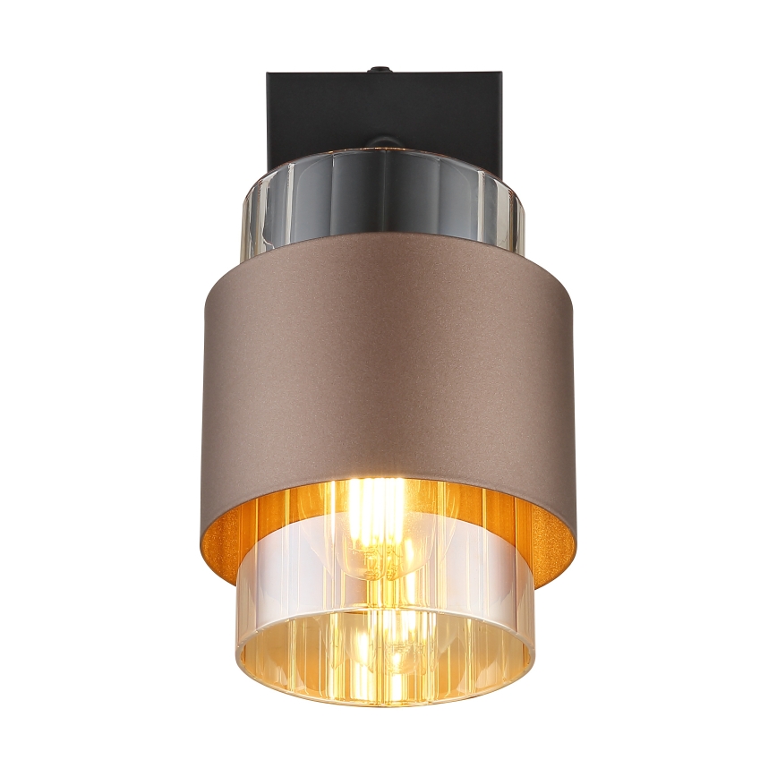 Globo - Zidna reflektorska svjetiljka 1xE27/40W/230V crna/brončana