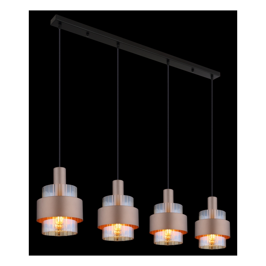 Globo - Luster na sajli 4xE27/60W/230V