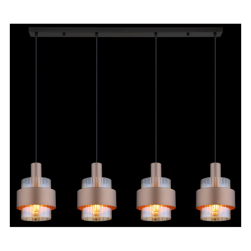 Globo - Luster na sajli 4xE27/60W/230V