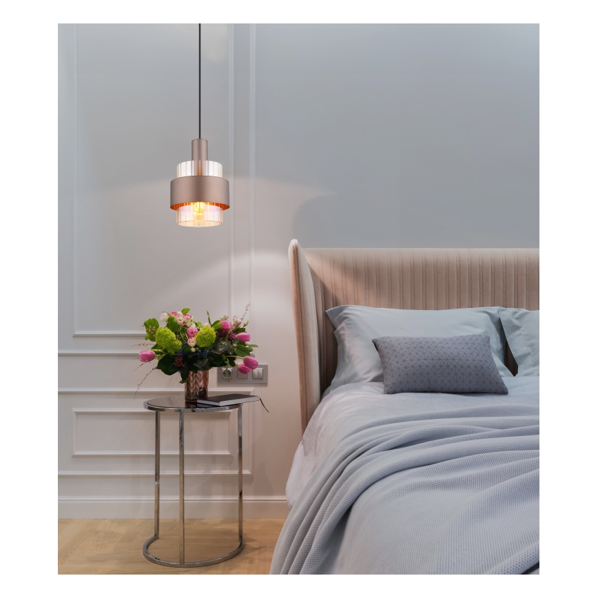 Globo - Luster na sajli 1xE27/60W/230V