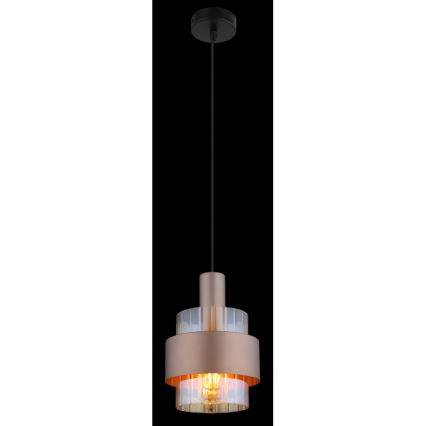 Globo - Luster na sajli 1xE27/60W/230V pr. 18,5 cm