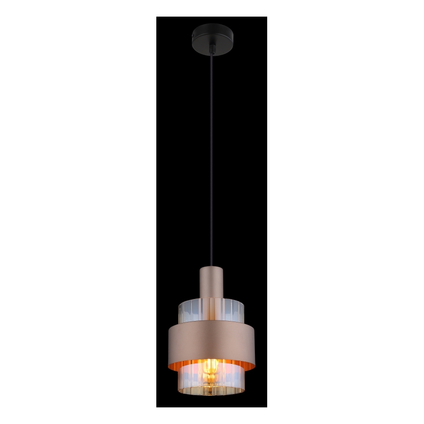 Globo - Luster na sajli 1xE27/60W/230V pr. 18,5 cm
