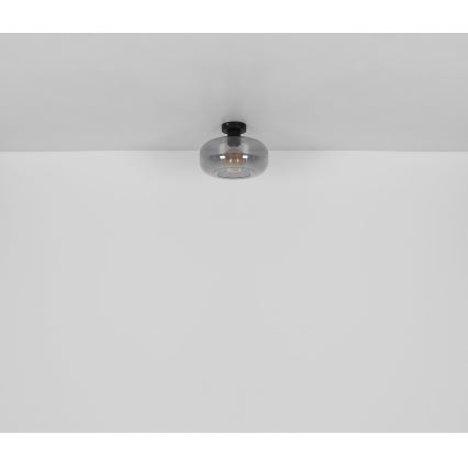 Globo - Nadgradni luster 1xE27/40W/230V pr. 28 cm siva