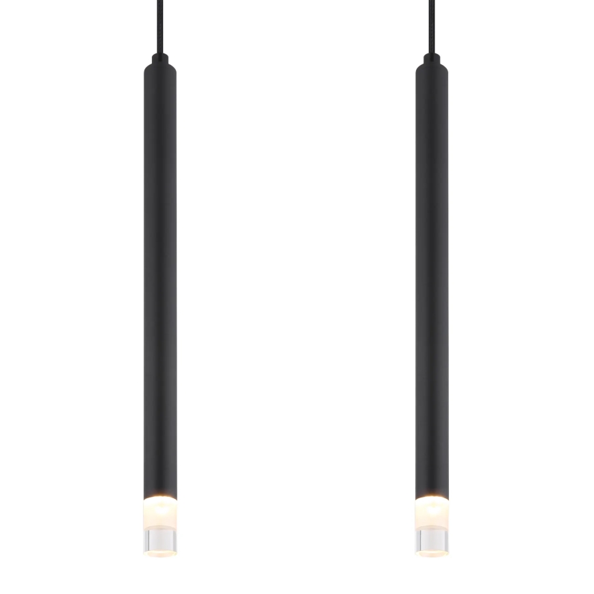 Globo - Luster na sajli 4xG9/4W/230V crna