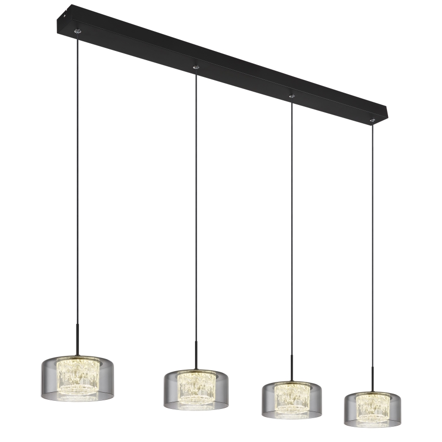 Globo - LED Luster na sajli 4xLED/8W/230V
