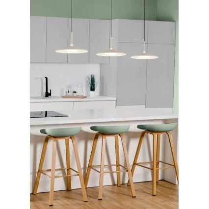 Globo - LED luster na sajli LED/24W/230V 4000K krem