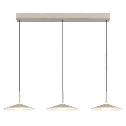 Globo - LED viseći luster na kabelu LED/24W/230V 4000K bež