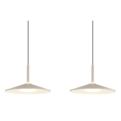 Globo - LED viseći luster na kabelu LED/24W/230V 4000K bež