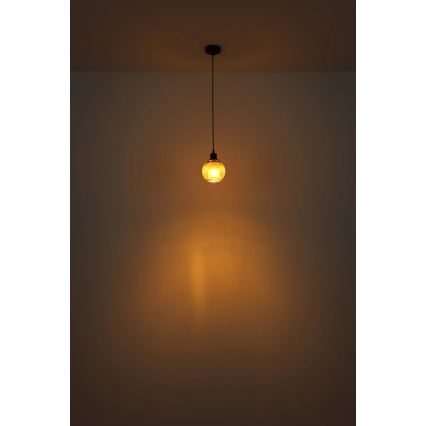 Globo - Luster na sajli 1xE27/25W/230V pr. 15 cm bakar