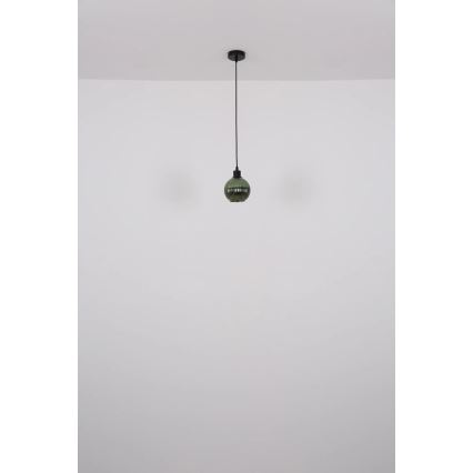 Globo - Luster na sajli 1xE27/25W/230V pr. 15 cm bakar