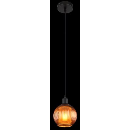 Globo - Luster na sajli 1xE27/25W/230V pr. 15 cm bakar