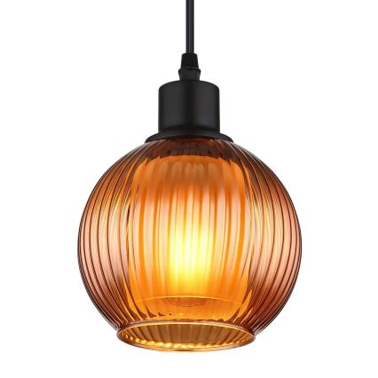 Globo - Luster na sajli 1xE27/25W/230V pr. 15 cm bakar
