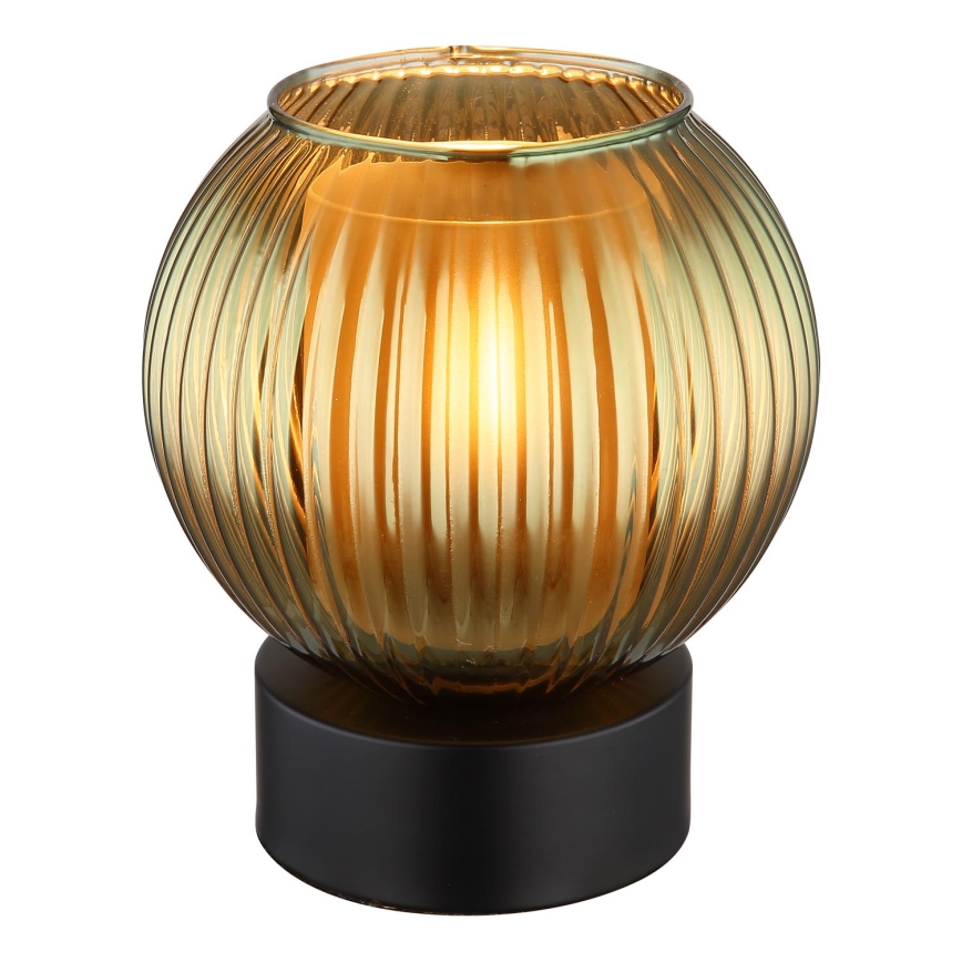 Globo - Stolna lampa 1xE27/25W/230V pr. 15 cm zelena