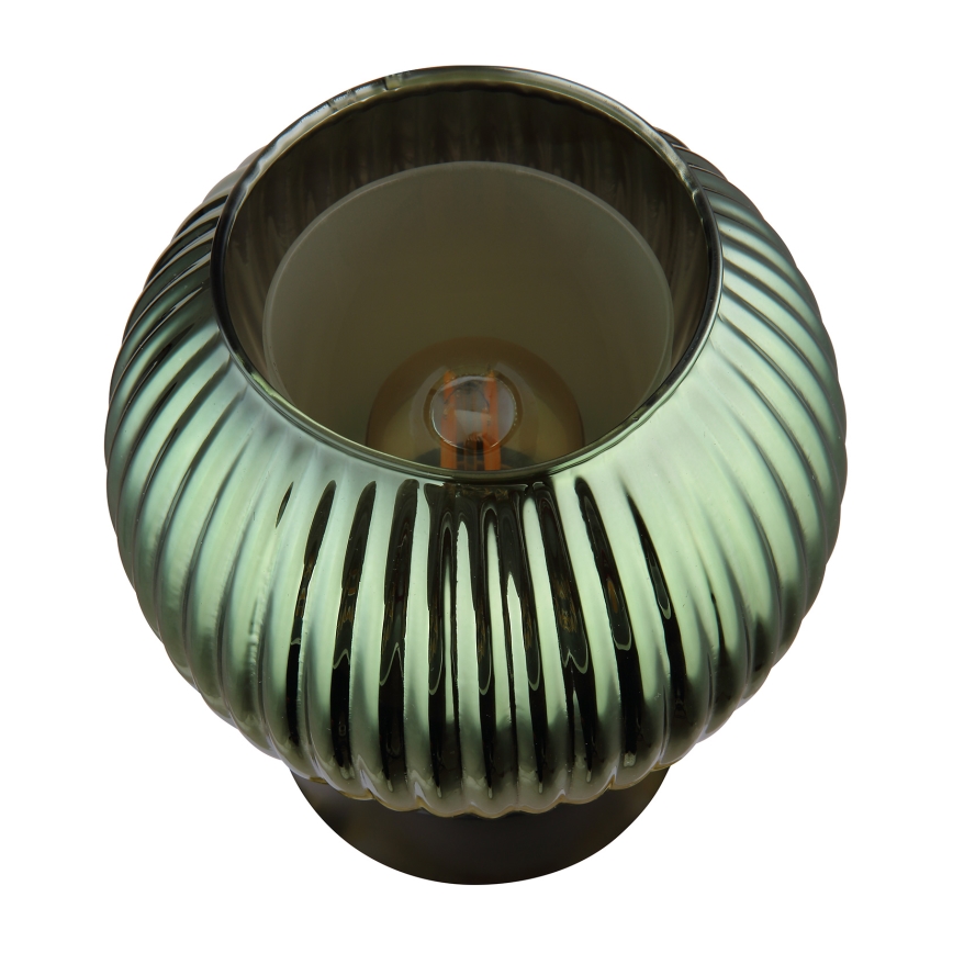 Globo - Stolna lampa 1xE27/25W/230V pr. 15 cm zelena