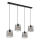 Globo 15640-4H - Viseći luster na sajli TILLY 4xE27/60W/230V crna