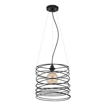 Globo 15640H - Luster na kabelu TILLY 1xE27/60W/230V crna