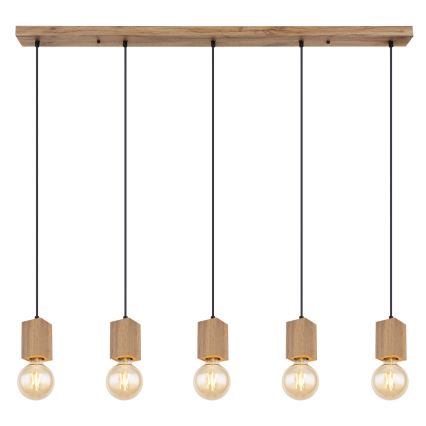 Globo 15655-5H - Luster na sajli ERNA 5xE27/60W/230V