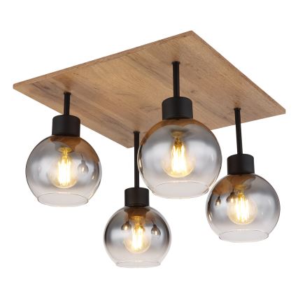 Globo - Stropni luster za montažu uz strop 4xE27/40W/230V