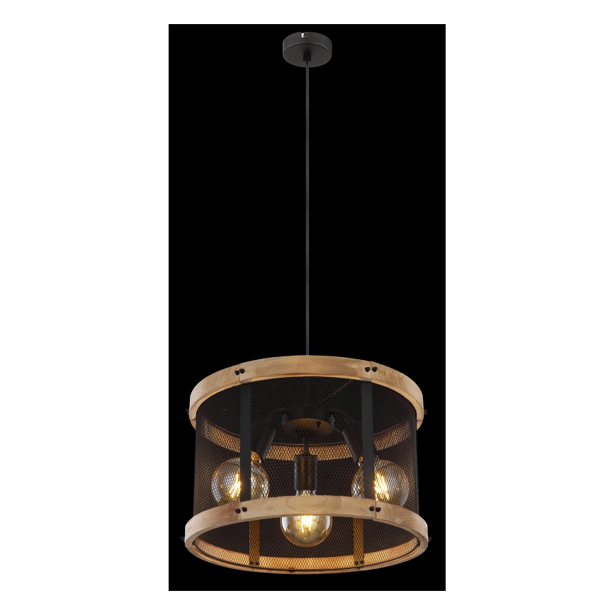 Globo - Luster na sajli 3xE27/40W/230V pr. 40 cm