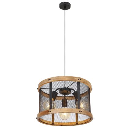 Globo - Luster na sajli 3xE27/40W/230V pr. 40 cm