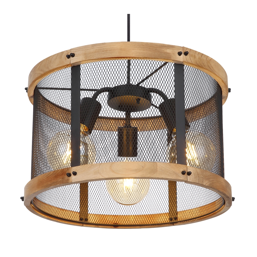Globo - Luster na sajli 3xE27/40W/230V pr. 40 cm