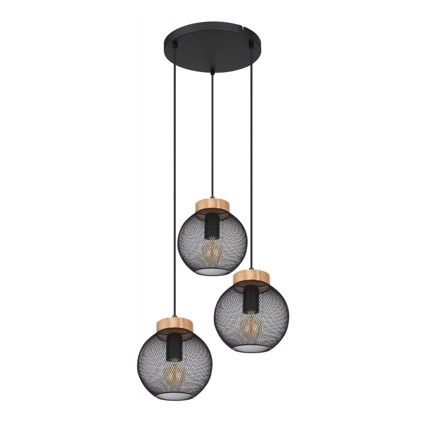 Globo - Luster na sajli 3xE27/60W/230V