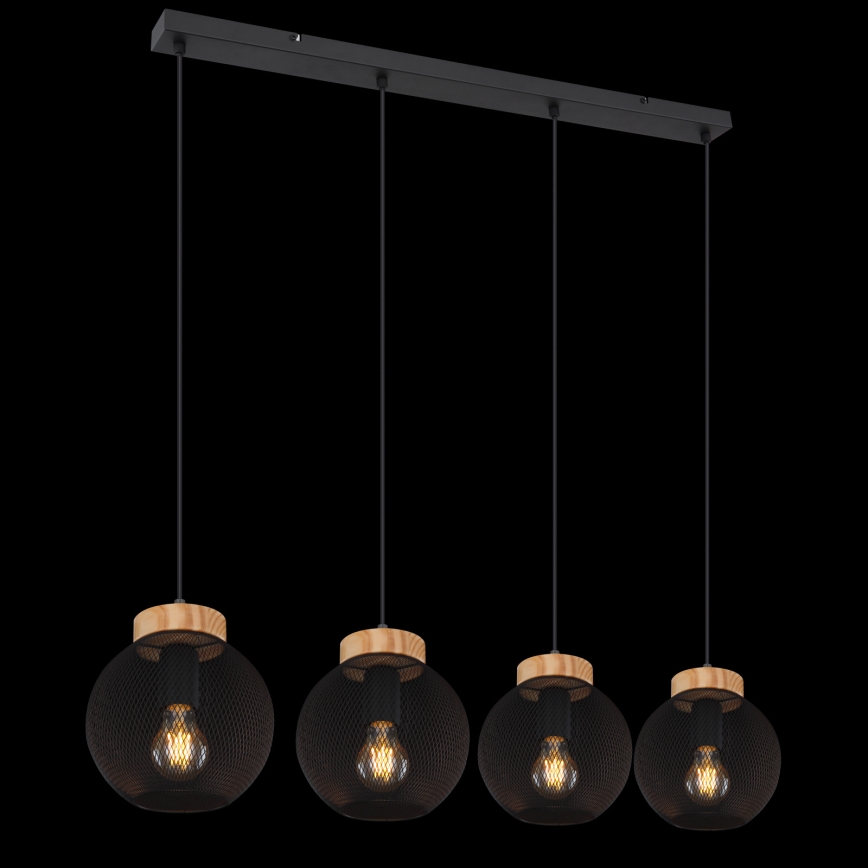 Globo - Luster na sajli 4xE27/40W/230V