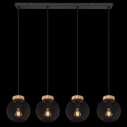 Globo - Luster na sajli 4xE27/40W/230V