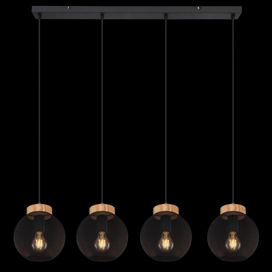 Globo - Luster na sajli 4xE27/40W/230V