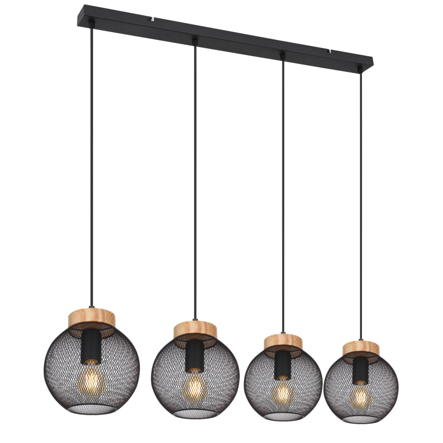 Globo - Luster na sajli 4xE27/40W/230V