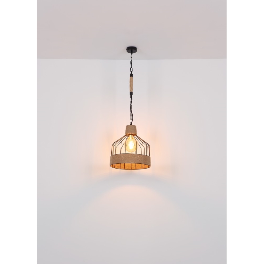 Globo - Luster na lancu 1xE27/60W/230V