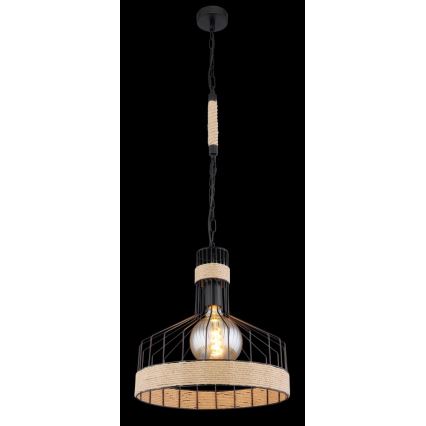 Globo - Luster na lancu 1xE27/60W/230V