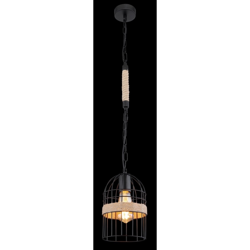 Globo - Luster na lancu 1xE27/60W/230V